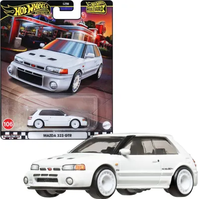 Produktbild von Mazda 323 GTR No.106 HRT59 | Hot Wheels Boulevard Fahrzeug