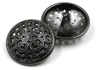 Image de Lot de 30 boutons en métal de style rétro pour vêtements