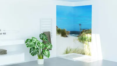 Produktbild von Duschrückwand Set NORDSEE Links
