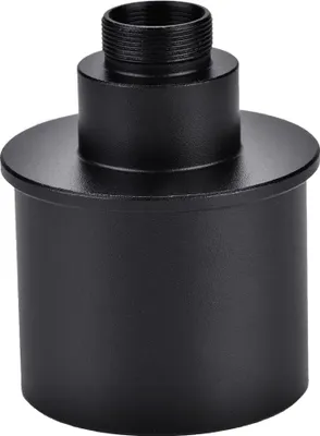 Zdjęcie produktu dla 1,25-calowy adapter kamery w kolorze czarnym, wytrzymały pierścień adaptera ze stopu aluminium, do nagrywania wideo, dla entuzjastów fotografii, akcesoria astronomiczne