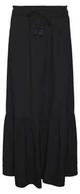 Immagine prodotto di Vero Moda Pretty Maxi Midi Gonna Nero M Donna Nero M