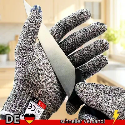Produktbild von HPPE-Anti-Schnitt-Handschuhe der Stufe 5 Küche Garten