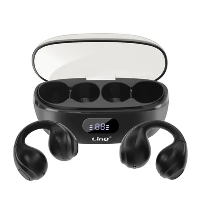 Obrázek produktu pro LinQ, bezdrátová sluchátka Bluetooth s mikrofonem, černá