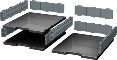 Image de Exacompta Module de classement Modulodoc set élément de base Gris 340714D