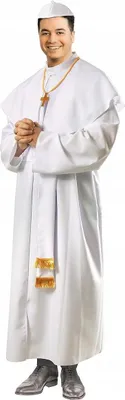 Obrázok produktu pre Kostýmové oblečenie PAPST Kňaz mních 14-16 rokov Ples všetkých svätých