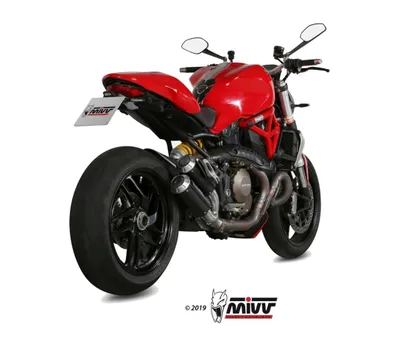 Zdjęcie produktu dla Tłumik Mivv SPORT MK3 2 SLIP-ON Carbon do DUCATI MONSTER 1200 BJ 2014 > 2016
