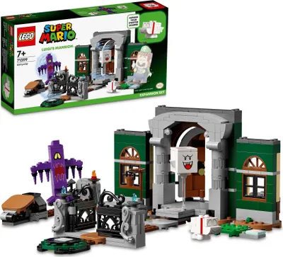 Produktbild von LEGO 71399 Super Mario Luigi‘s Mansion: Eingang – Erweiterungsset, Spielzeug mit Figuren, kreatives Spiel für Kinder