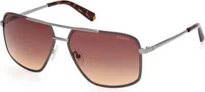 Produktbild von Guess GU00167 Matte gunmetal 60/14/140 Herren Sonnenbrillen