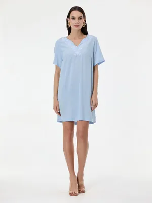 Produktbild von Orsay Hellblaues knielanges Damenkleid 36