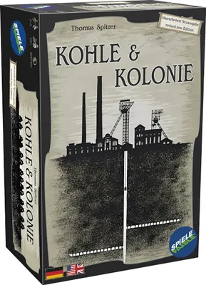 Productafbeelding van Pegasus Kohle & Kolonie, Bordspel, Reizen/Avontuur, Vanaf 12 jaar, Tweede editie, 60 minuten, 60 minuten