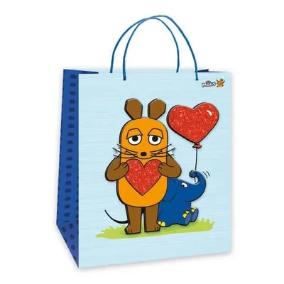Produktbild von Trötsch die Maus und Elefant Geschenktasche medium 3D