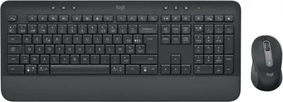 Produktbild von Logitech Signature MK650 Combo for Business, Kabellos, Bluetooth, Membran Key Switch, AZERTY, Graphit, Maus enthalten