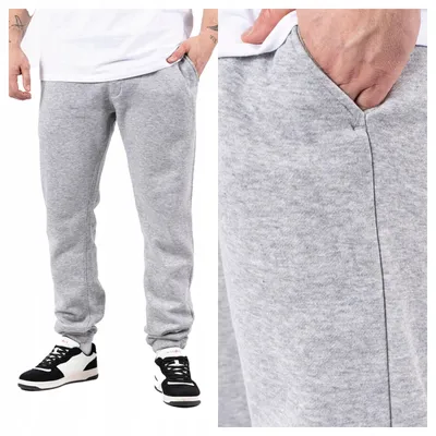 Obrázek produktu pro Marcus | Pánské joggingové kalhoty, šedé, bavlna, regular střih, rovné, sportovní kalhoty, pohodlné, velikost L