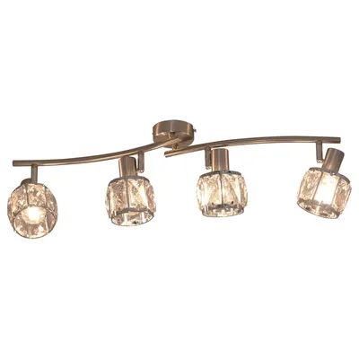 Produktbild von Näve LED Spotleuchte JOSEFA 70x9,2cm 16W Warmweiss stahl-blank 1280950