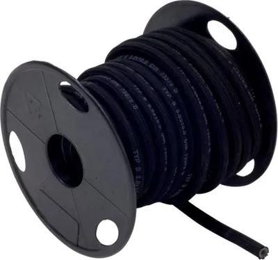 Produktbild von Kraftstoffschlauch Garngeflecht 11 / 17 mm x 10000 mm, Typ B, 10 Meter, Spule