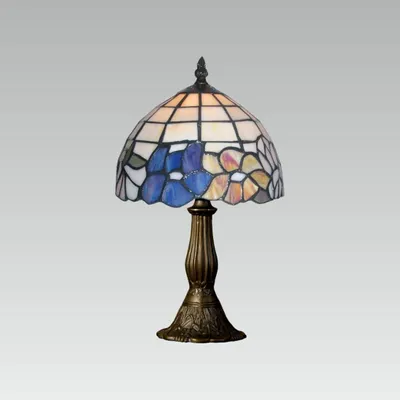 Immagine prodotto di Lampada da tavolo TIFFANY 1xE14/40W L: 200 W: 200 H: 335 marrone antico con interruttore