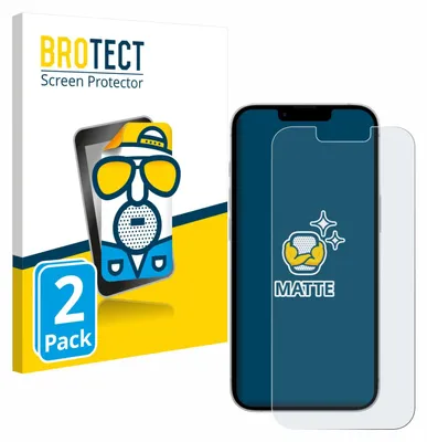 Produktbild von 2x BROTECT Schutzfolie für Apple iPhone 17e Displayschutz Displayschutzfolie Folie Matt Entspiegelungsfolie
