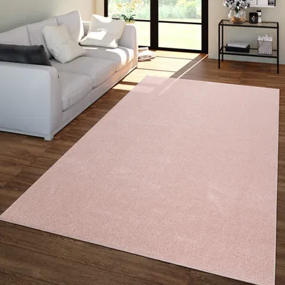 Produktbild von TT Home Wohnzimmer Teppich Kurzflor Unifarbendes Design Modern Und Zeitlos Größe 140x200 cm