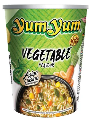 Obrázek produktu pro YumYum Instantní asijská nudlová polévka se zeleninovou příchutí 70g