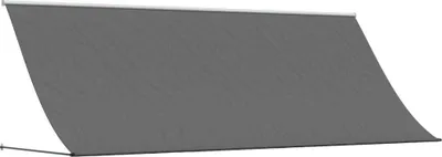 Immagine prodotto di vidaXL Tenda retrattile antracite 400x150 cm in tessuto e acciaio