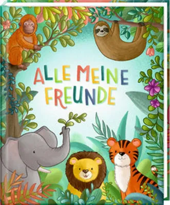 Produktbild von Freundebuch - Alle meine Freunde. Wilde Tiere