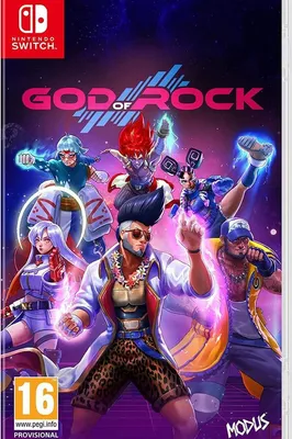 Produktbild von Modus Games God of Rock, Nintendo Switch, T (Jugendliche)