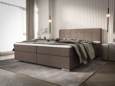Obrázek produktu pro BEDANTE Boxové lůžko ZILANO 1 140x200 Cosmic 808 Lůžko Úložný prostor Manželská postel Hotelová postel Matrace Ložnice Úložný prostor