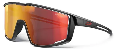 Image de Lunettes de soleil JULBO FURY, taille M, noir et rouge