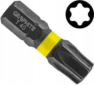 Produktbild von GRAPHITE Schlagschrauberbit TORX T40 25 mm S2