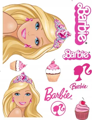 Produktbild von Essbar Barbie Princess Zuckermasse Fondant Tortenaufleger Torte Zuckerbild (B05)