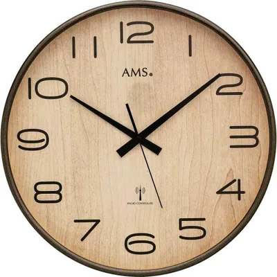 Obrázok produktu pre AMS - 01-5523 - Rádiom riadené hodiny - Nástenné hodiny