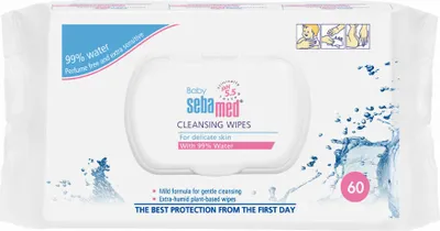Produktbild von Sebamed Baby Toallitas Limpiadoras 60 und