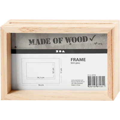 Produktbild von Creativ Company doppelseitiger Rahmen, D: 4 cm, Maße 16x11 cm, 1 Stück