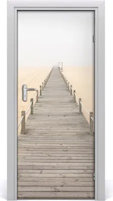 Produktbild von Tulup Türaufkleber 85x205 cm Dekorative Aufkleber Selbstklebend Wasserdichte Tapete Abnehmbar Schlafzimmer Wohnzimmer Wohnkultur - Weg zum Strand