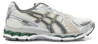 Produktbild von Asics x Kith Herren-Sneaker, Modell Gel-Kayano 12.1, silberfarben, aus synthetischem Leder - Größe 10