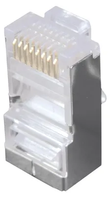 Zdjęcie produktu dla Solarix RJ45 CAT5E STP 8p8c ekranowane złącze KRJ45/5SH