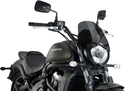 Immagine prodotto di Cupolino PUIG naked sport fumè scuro omologato ABE per Kawasaki