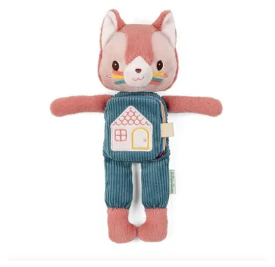 Productafbeelding van Lilliputiens Jeanne Hug Verhalenknuffel, roze. Rosa, one size
