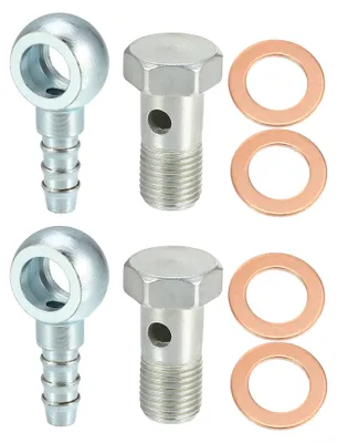 Obrázek produktu pro Adaptér pro banjo s 8 závity, s těsněním – vnitřní průměr 10 mm, vnější průměr 7,5 mm