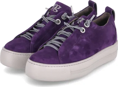 Image de Paul Green Baskets Femme daim Violet Taille : 8
