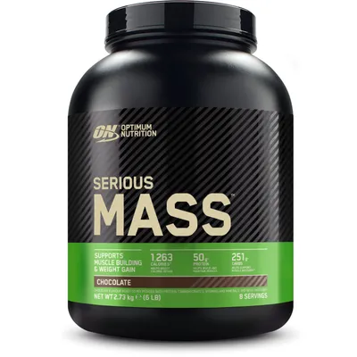 Image de Gainers - Optimum Nutrition - Serious Mass (2,73kg) - Saveur Chocolat