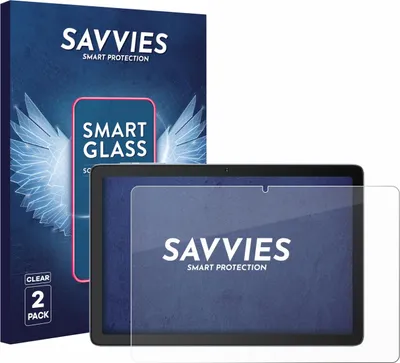 Produktbild von 2x Savvies Schutzglas Folie für Hotwav Pad 12 9H Panzer Schutzfolie Glas Displayschutz klar transparent