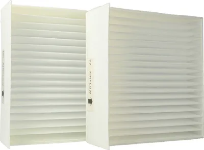 Produktbild von vhbw Filterset kompatibel mit Zehnder Climos 200 Lüftungsgerät - Luftfilter M5 / F7 (2 Stück), 17 x 17 x 4,5 cm, Weiß
