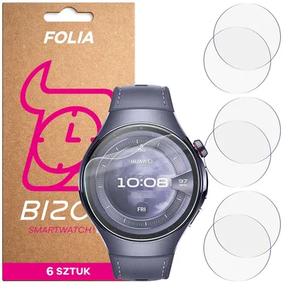 Produktbild von 6x Schutzfolie für den Bildschirm für Huawei Watch 5 46 mm, Bizon Watch HydroFlex