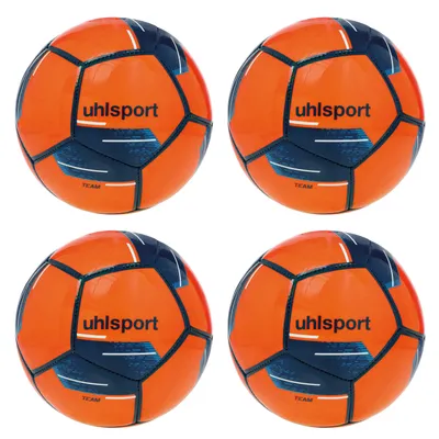 Image de UHLSPORT TEAM MINI (4x1 couleurs) FLUO ORANGE/MARINE/WEIß FLUO ORANGE/MARINE/WEIß -