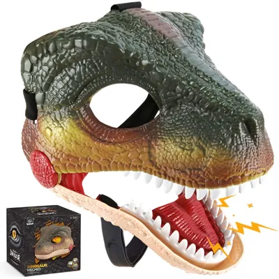 Obrázek produktu pro Masky dinosaurů pro děti i dospělé