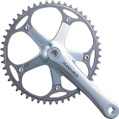 Produktbild von Shimano Dura Ace Track 7710 Kurbel Silber 165 mm Silber 165 mm