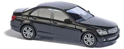 Produktbild von Busch 89138 - 1/87 / H0 Mercedes-Benz C-Klasse Avantgarde - Schwarz - Neu