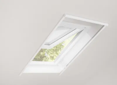 Produktbild von Dachfenster Rollo 110x160cm weiss kürzbar 102320101-VH