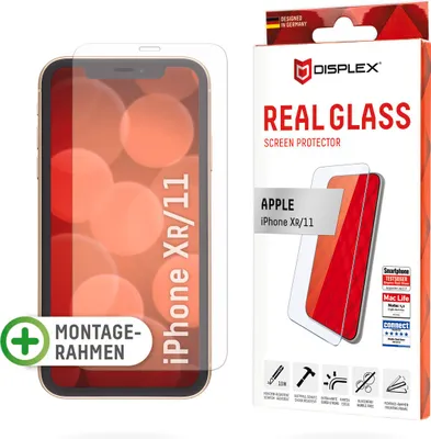 Immagine prodotto di Displex REAL GLASS protezione dello schermo trasparente del telefono cellulare/smartphone Apple 1 pezzo (01141)